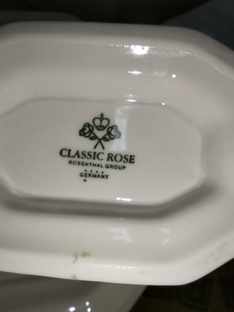 sosjerka do masła Rosenthal Biała Maria