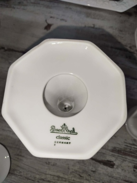 świecznik Rosenthal Biała Maria