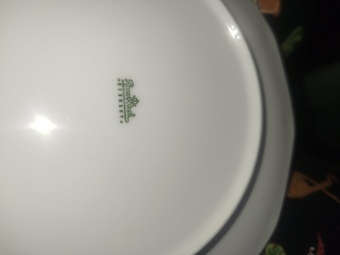 talerz płaski Rosenthal Biala Maria