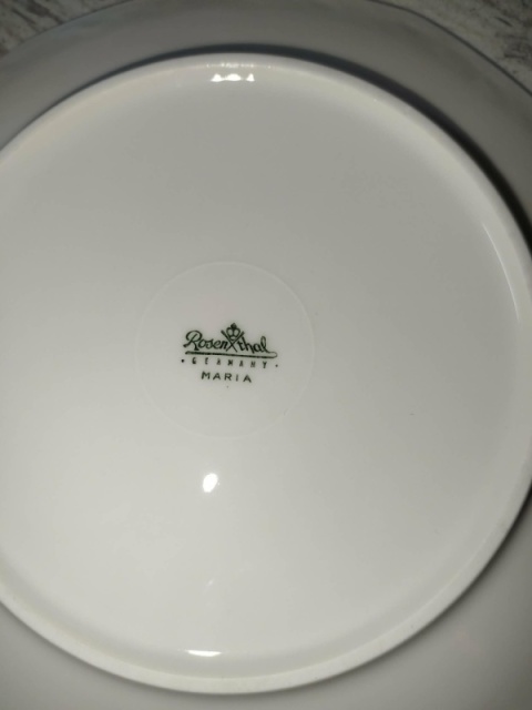 talerz śniadaniowy Rosenthal Biała Maria JAK NOWY