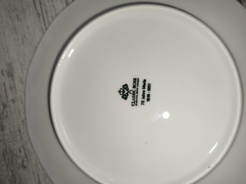 talerz śniadaniowy Rosenthal Biała Maria śred. 20 cm