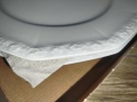 2x talerz Rosenthal Biała Maria NOWY, śred . po przekatnej 28 cm