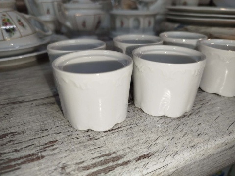 6 kieliszków do jaj Rosenthal Monbijou