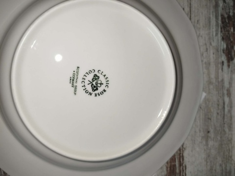 6X talerz głęb. Rosenthal Biała Maria