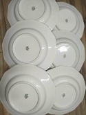6X talerz głęb. Rosenthal Biała Maria