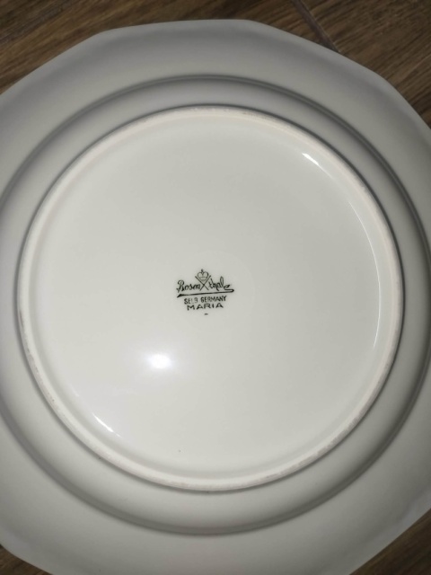 6X talerz głęb. Rosenthal Biała Maria