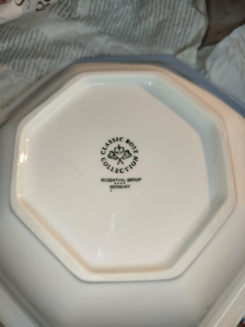 misa Rosenthal Biała Maria śred. 25 cm