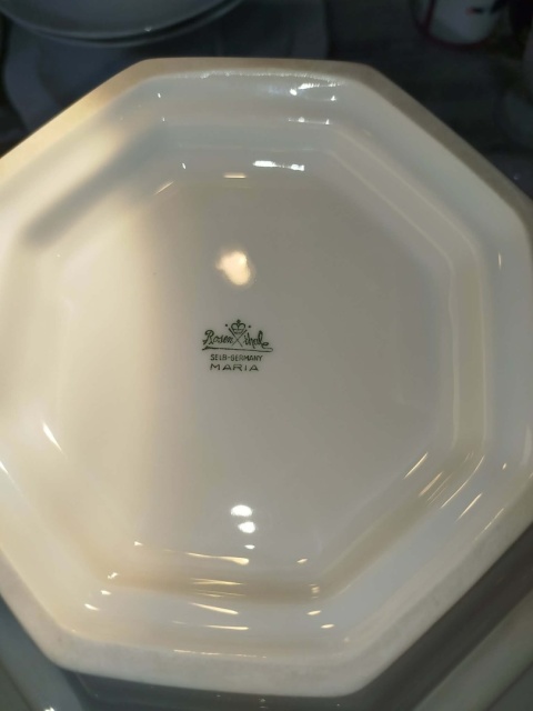 misa na stopie Rosenthal Biała Maria 24,5 cm