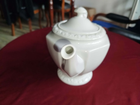 ogromny dzbanek do herbaty Rosenthal Biała Maria, 1,9 L