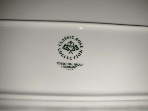 patera królewska Rosenthal Biała Maria