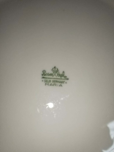 talerz płaski Rosenthal Biala Maria