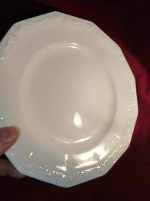 talerz śniadaniowy Rosenthal Biała Maria śred. 20 cm