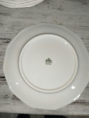 6x talerz Rosenthal Biała Maria śred. 17 cm