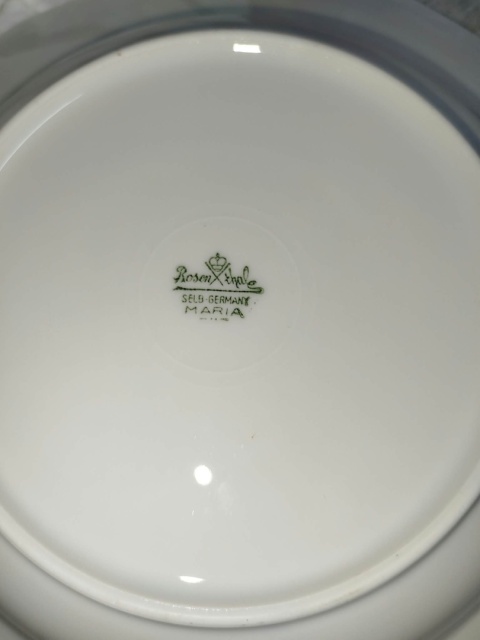 6X talerz głęb. Rosenthal Biała Maria