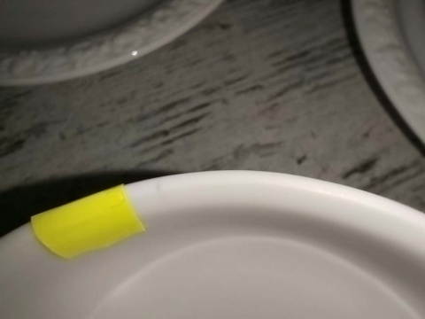 filiżanka do herbaty+ podstawek Rosenthal Biała Maria