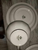 filiżanka do herbaty+ podstawek Rosenthal Biała Maria