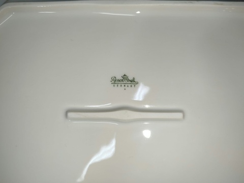 półmisek na szparagi Rosenthal Biala Maria 34/24