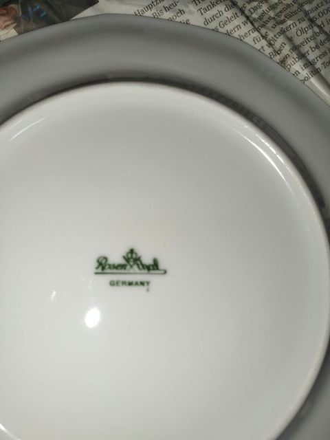 talerz śniadaniowy Rosenthal Biała Maria śred. 20 cm