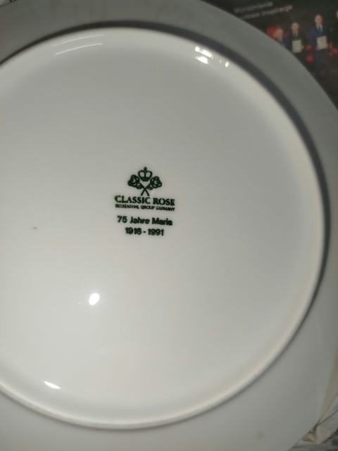talerz śniadaniowy Rosenthal Biała Maria śred. 20 cm