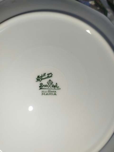 talerz śniadaniowy Rosenthal Biała Maria śred. 20 cm