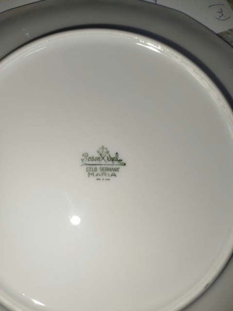 talerz śniadaniowy Rosenthal Biała Maria śred. 20 cm