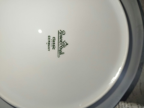 talerz śniadaniowy Rosenthal Biała Maria śred. 20 cm