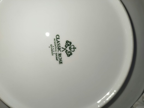 talerz śniadaniowy Rosenthal Biała Maria śred. 20 cm