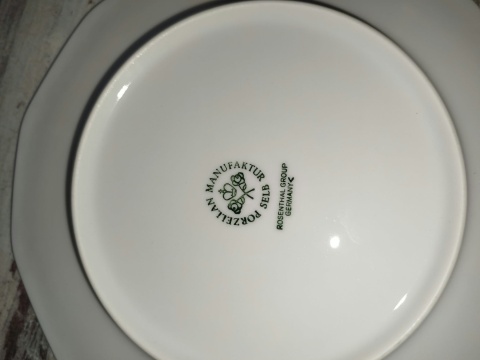 talerz śniadaniowy Rosenthal Biała Maria śred. 20 cm
